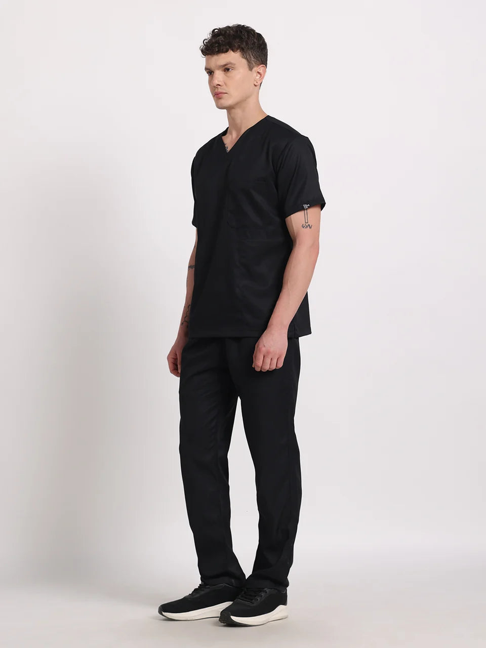 Men Evo Scrub (Black) Set