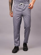Stretchable (2Way) Men Graphite Straight Scrub Pant