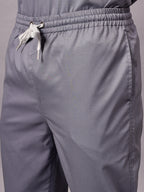 Stretchable (2Way) Men Graphite Straight Scrub Pant
