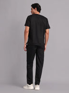Move Lite Men Black (Neo Notch Neck) Scrub Set