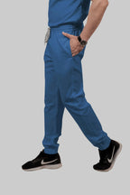 Stretchable (2Way) Women Steel Blue Jogger