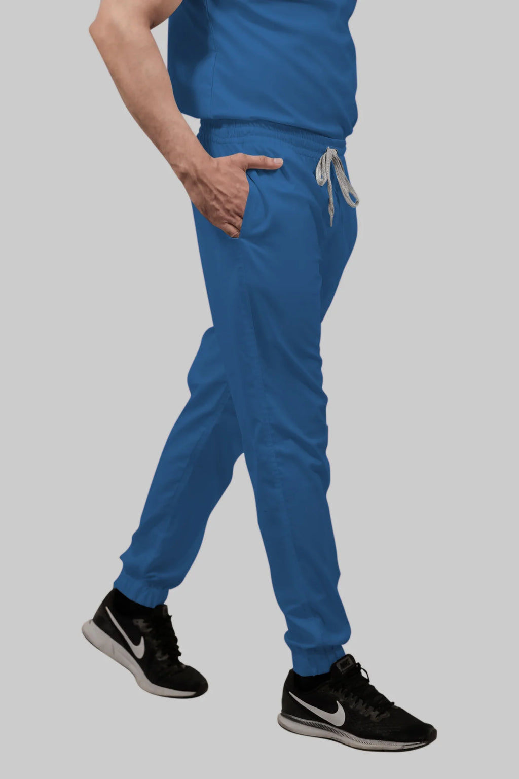 Stretchable (2Way) Women Steel Blue Jogger